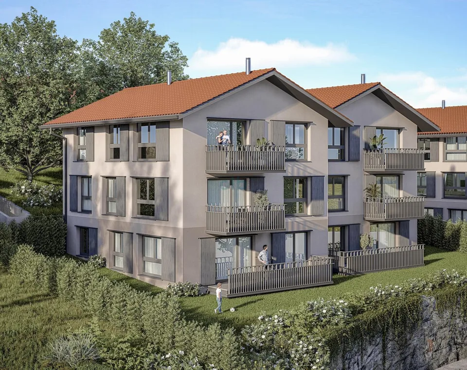 Charmant appartement neuf de 5 pieces Russin