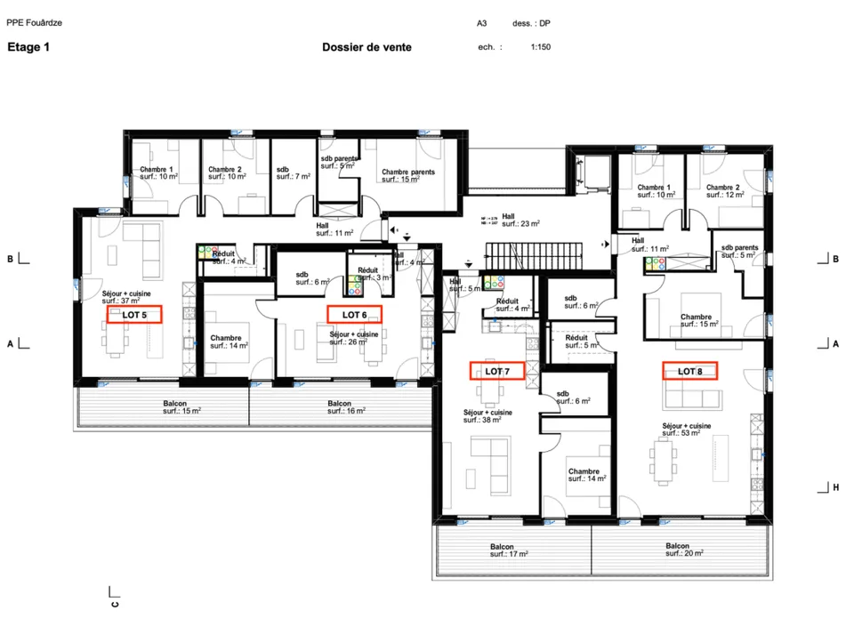 New 4.5-room apartments in Remaufens (Veveyse) - PPE La Fouârdze – photo 12 of 14