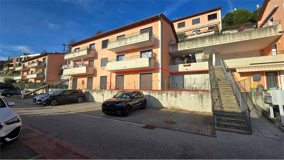 Moderno appartamento di 2.5 locali con terrazza e giardino - Vernate