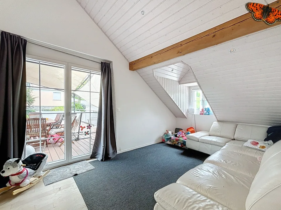 Lumineux 2½ avec cachet et terrasse de 59m²!