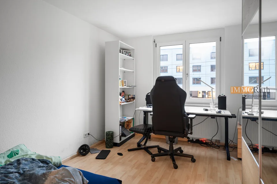 IMMORath.de - Appartamento di 2 camere ben curato con balcone e cucina incorporata