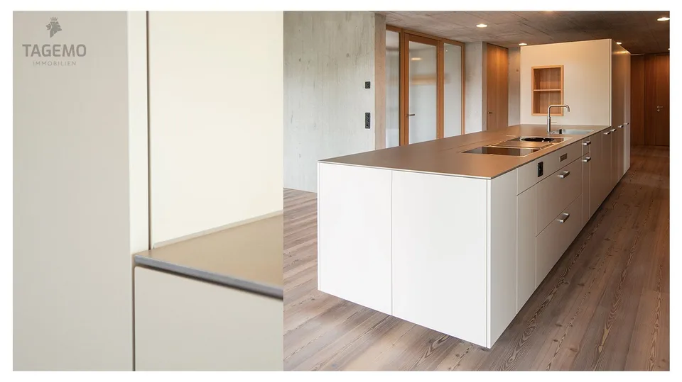 Appartamento esclusivo di 5,5 locali in architettura in cemento a vista moderna – ultima fase