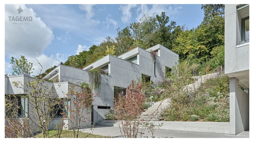 Appartamento esclusivo di 5,5 locali in architettura in cemento a vista moderna – ultima fase