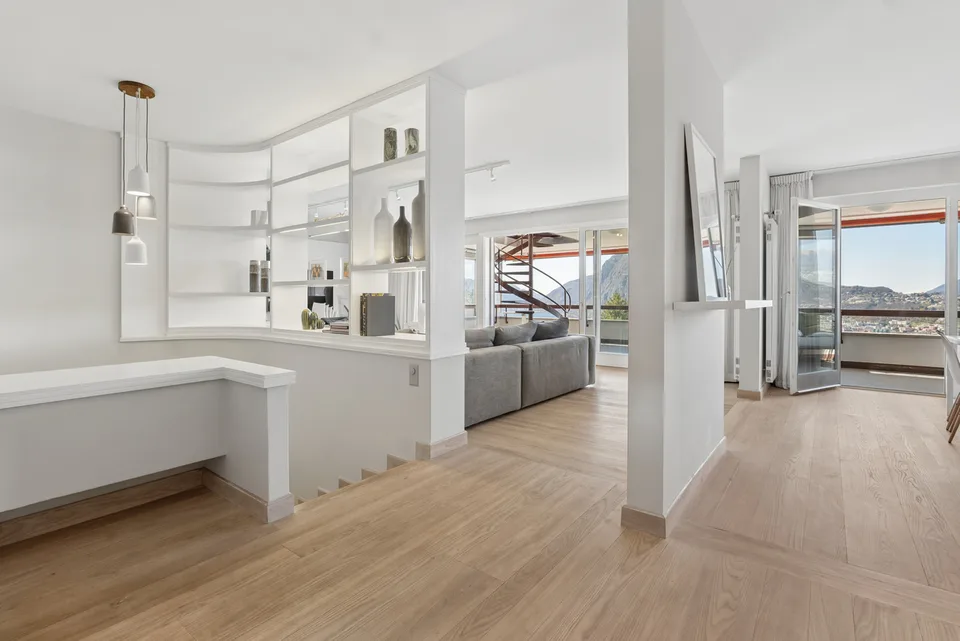 Attico-duplex con vista dominante sul Lago di Lugano – Foto 11 von 13