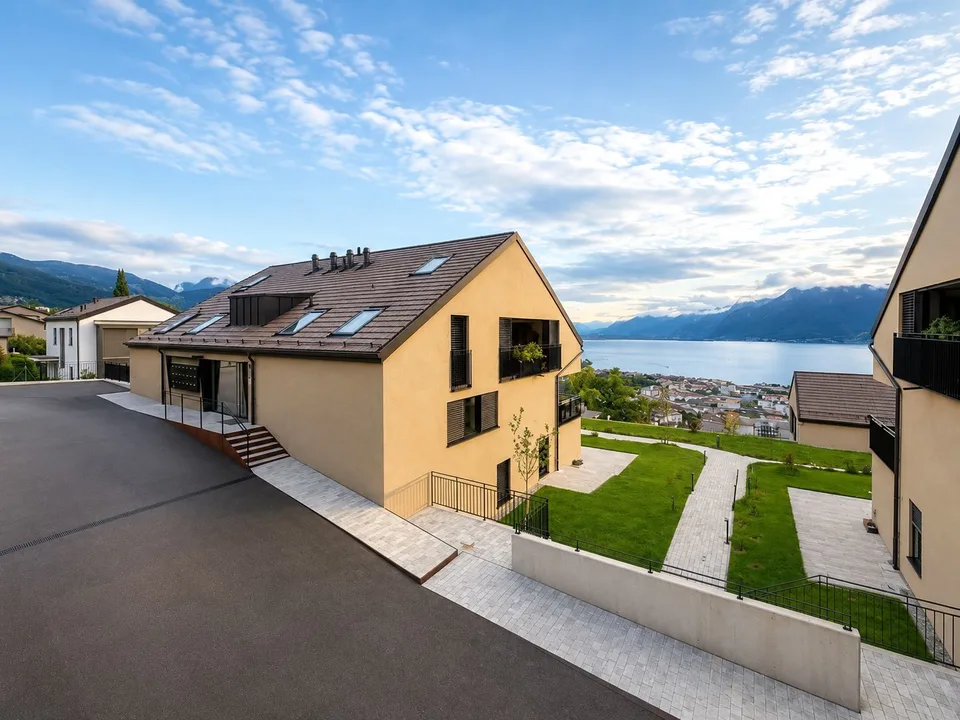 Magnifique appartement de 4.5 pièces avec vue à Chardonne