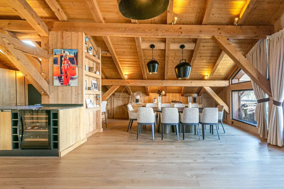 Sublimes Duplex Hochwertig in Megève