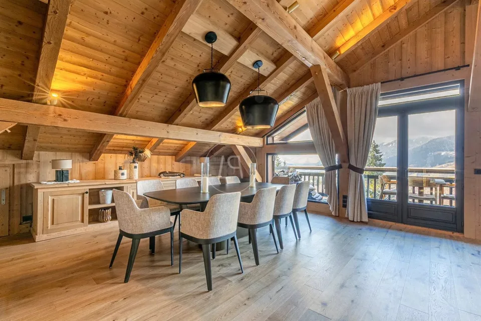 Sublimes Duplex Hochwertig in Megève