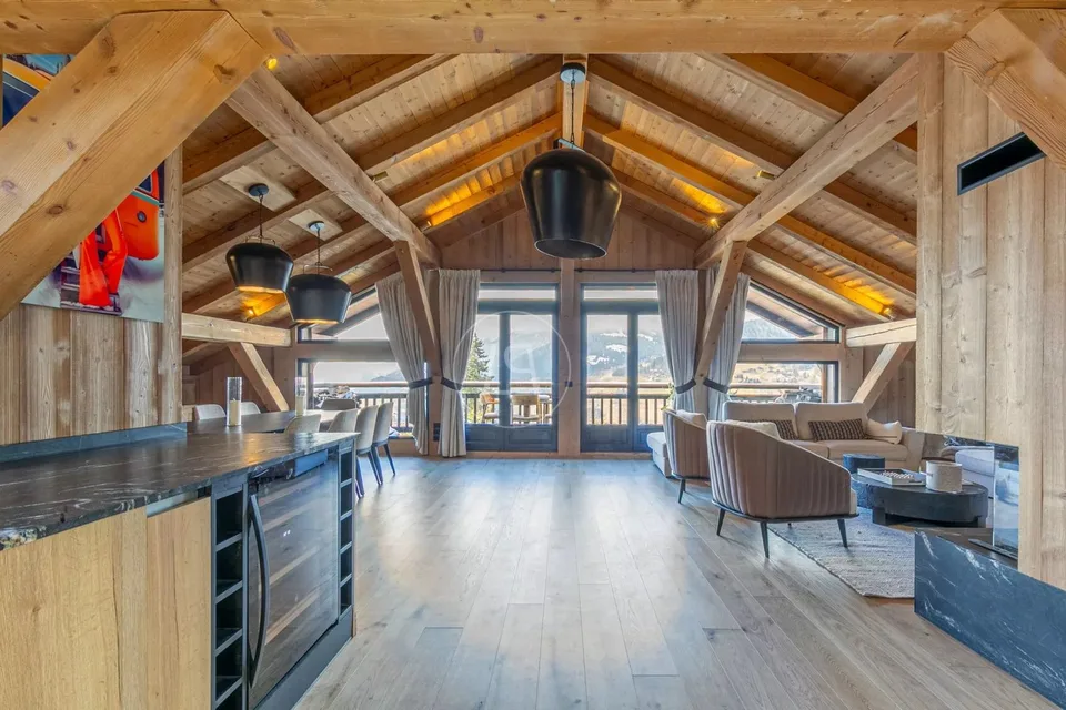 Sublimes Duplex Hochwertig in Megève