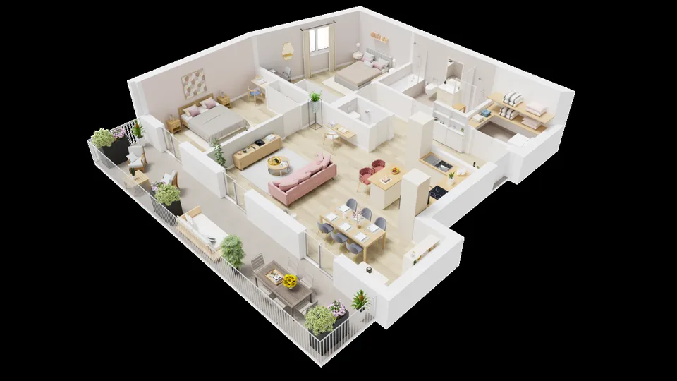 Neue Promotion in Alle - 3.5- und 4.5-Zimmer-Wohnung – Foto 9 von 9