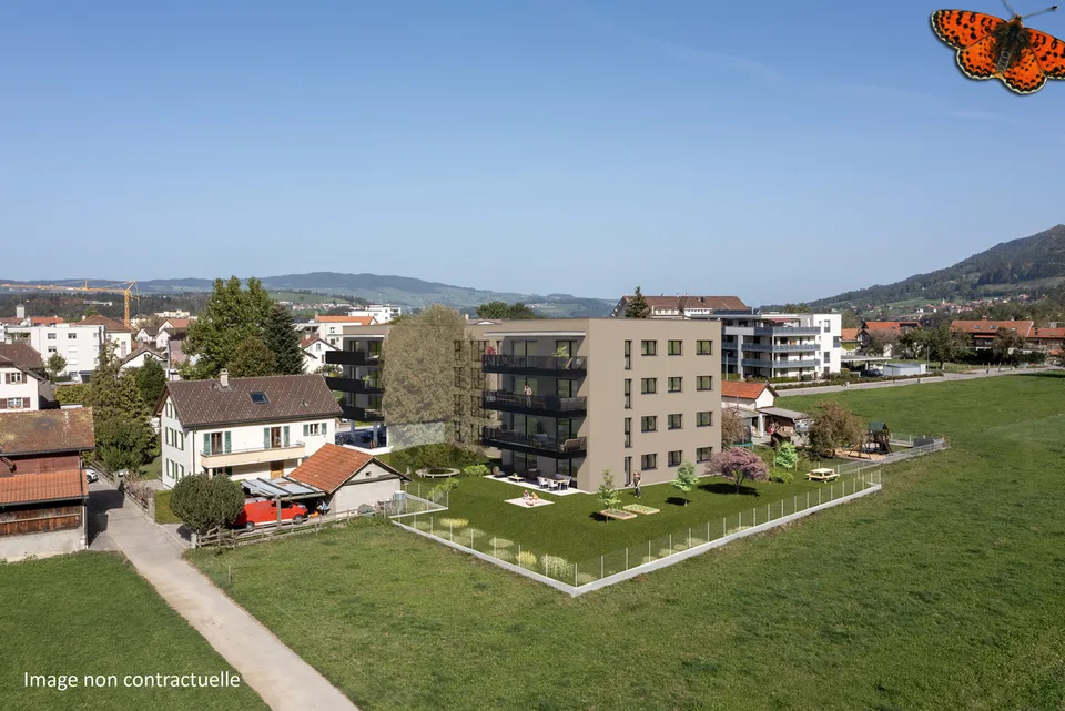 2½ Räume modulierbar in Broc in einer neuen Promotion!
