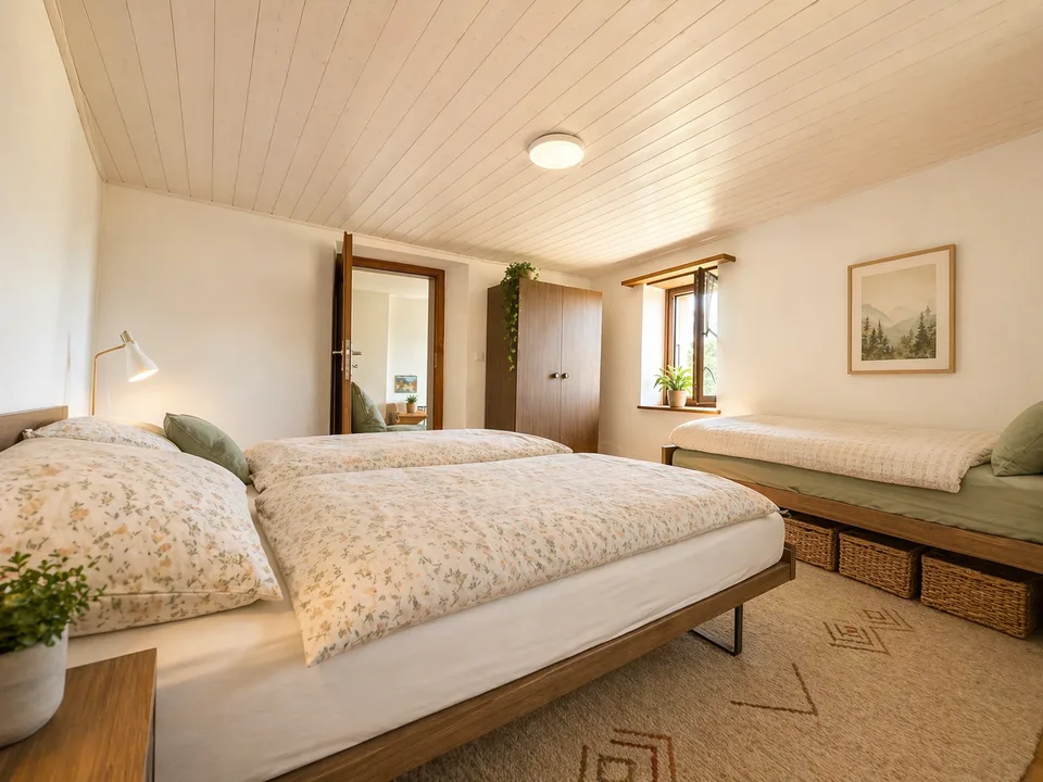 Appartamento di charme in casa Bifamiliare con giardino e stupenda vista lago e montagne – foto 14 di 18