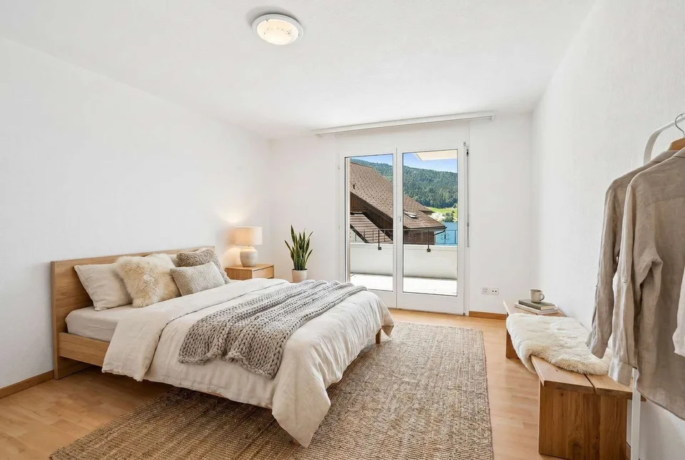 Logenplatz am Ägerisee: grandiose Seesicht und 129 m² Balkon-/Aussenfläche – Foto 10 von 14