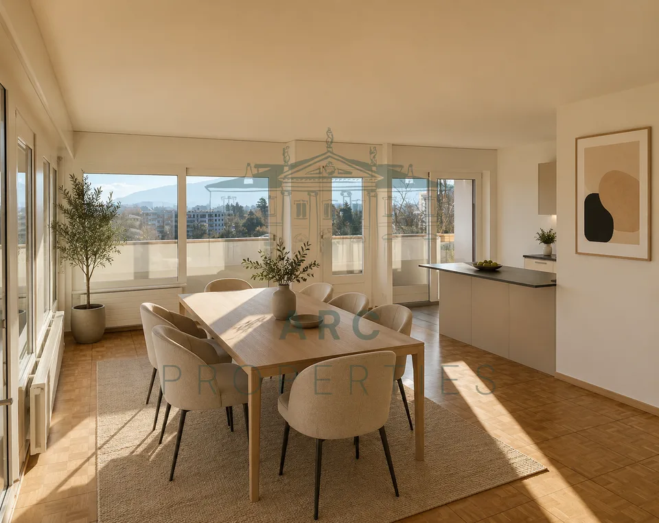 COLOGNY - APPARTEMENT AVEC VUE LAC DANS UNE RÉSIDENCE DE STANDING