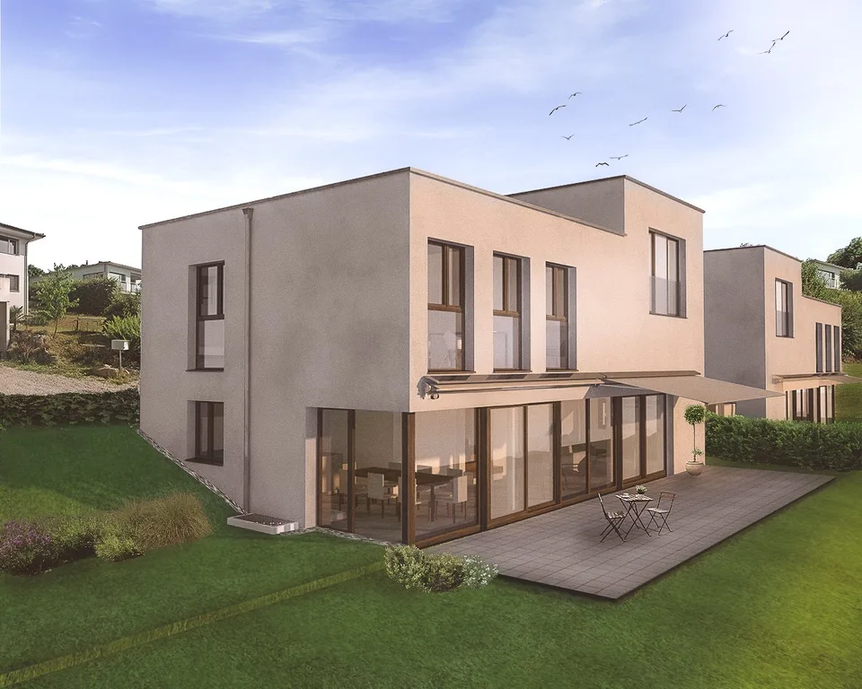 Moderne Villa in Courgevaux – Neubau 2027 mit 6.5 Zimmern und Carport
