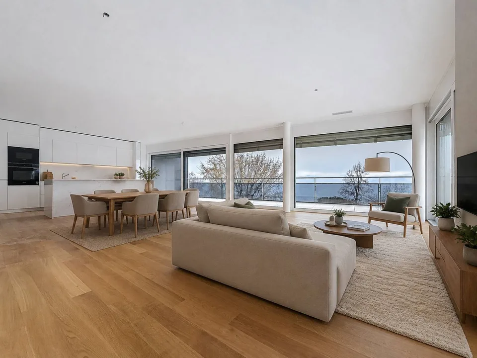 Nouvelle promotion : appartement de 5.5 pièces avec balcon couvert et terrasse