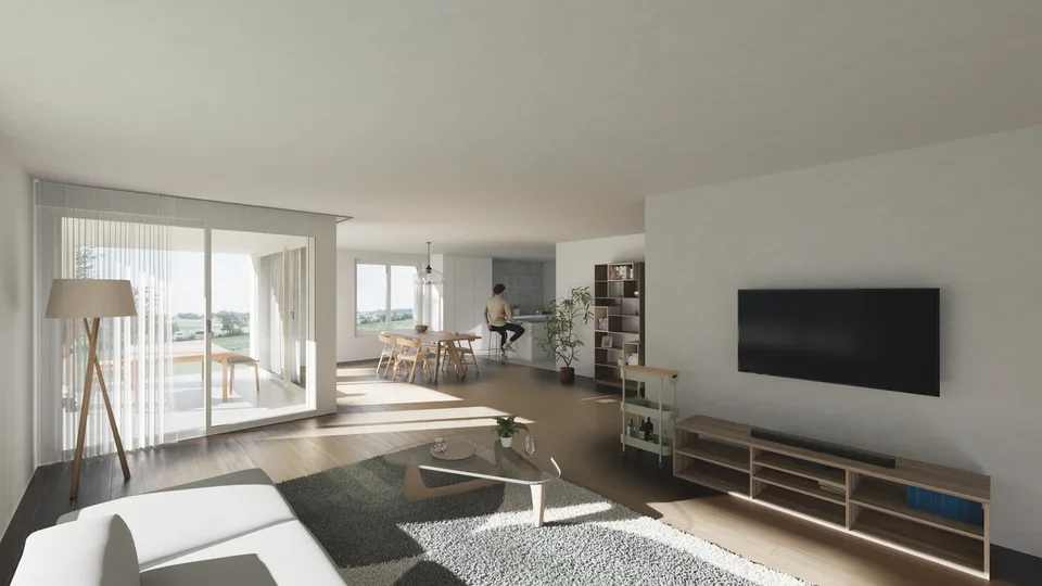 Villas Althéa - Nouvelle promotion à Courtepin de 4 villas continguës