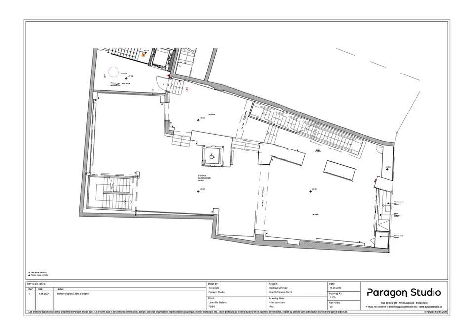 Lokal Gewerbeimmobilie von 698 m2 im Herzen von Lausanne – Foto 7 von 9
