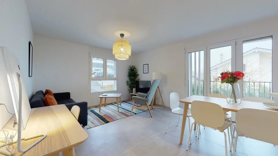 Bel appartement 2 chambres à 10min de Payerne, entièrement équipé