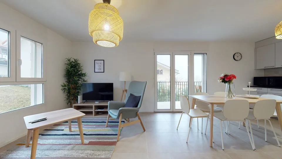 Bel appartement 2 chambres à 10min de Payerne, entièrement équipé