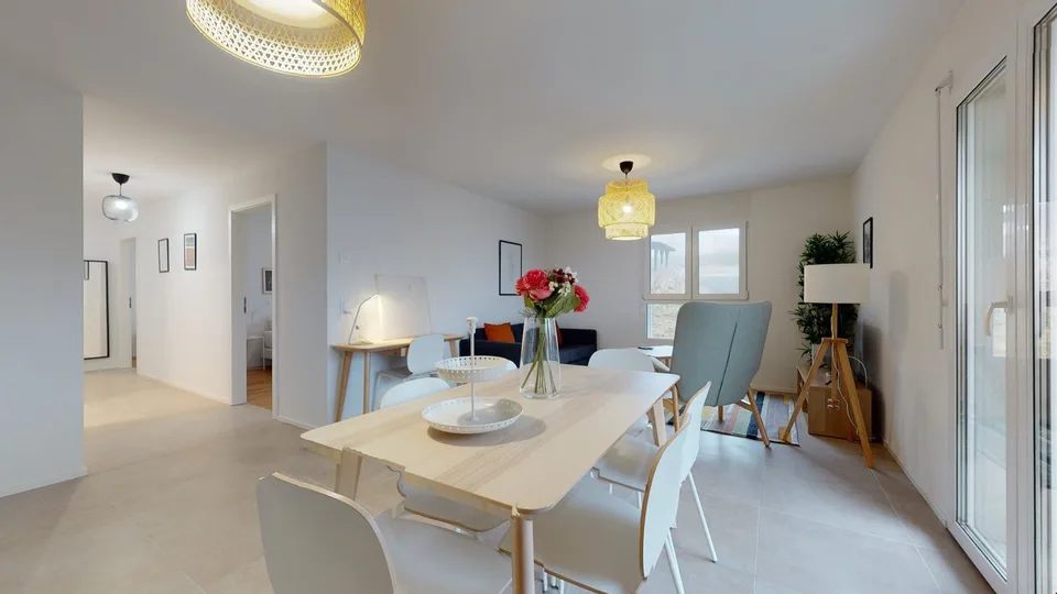 Bel appartement 2 chambres à 10min de Payerne, entièrement équipé