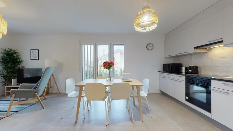 Bel appartement 2 chambres à 10min de Payerne, entièrement équipé