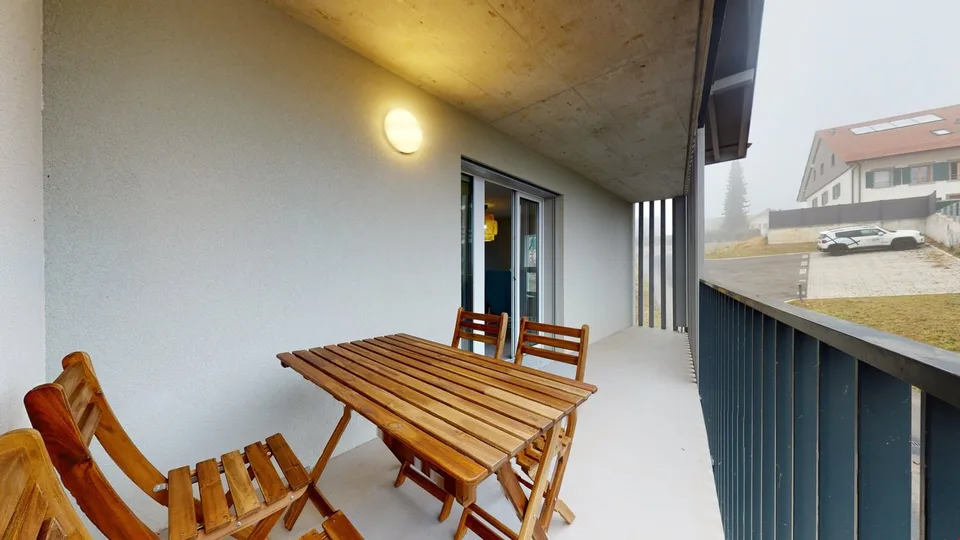 Bel appartement 2 chambres à 10min de Payerne, entièrement équipé