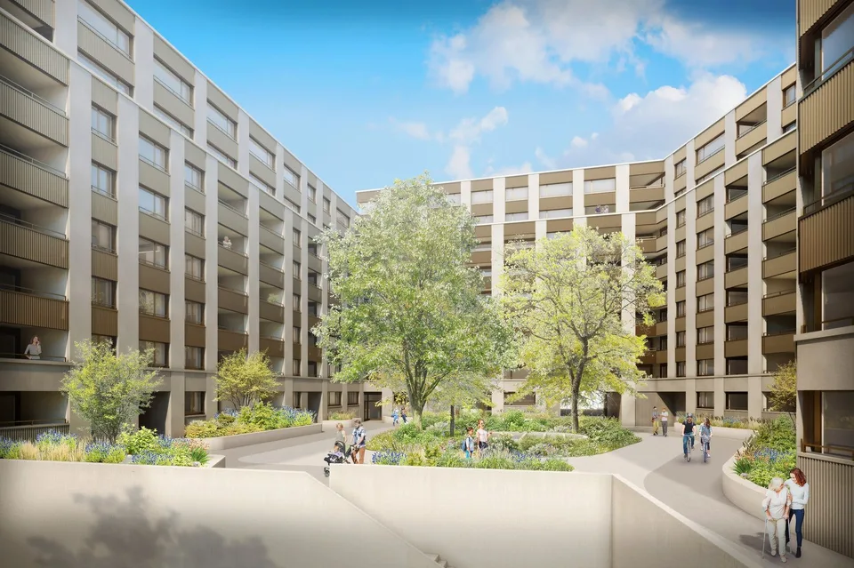 06046 - Appart. 3½ Zimmer (E33) - RUE INDUSTRIE 4B - FRIBOURG