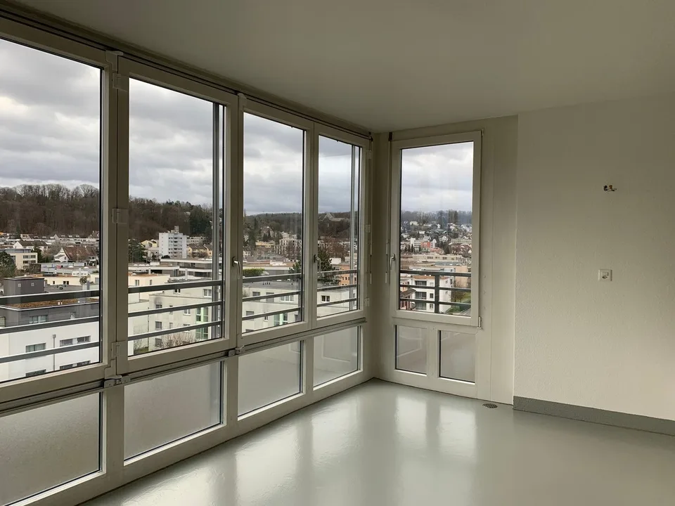 Helle 3.5-Zimmer-Wohnung mit Wintergarten & Cheminée in Binningen