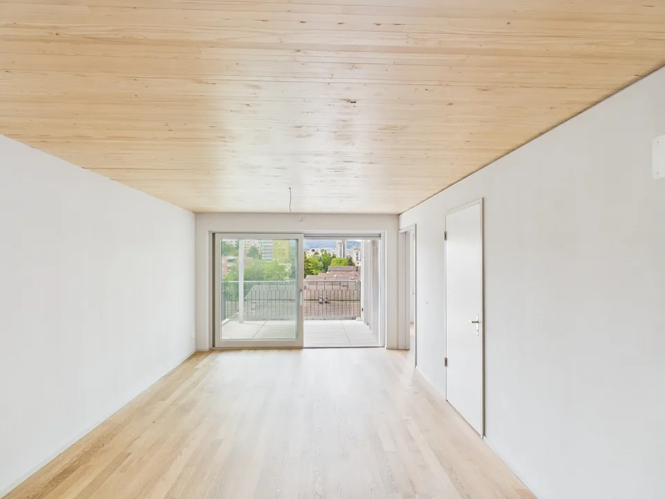 Sonnige Tage, angenehm kühle Wohnung - moderne 2.5-Zimmer-Neubauwohnung