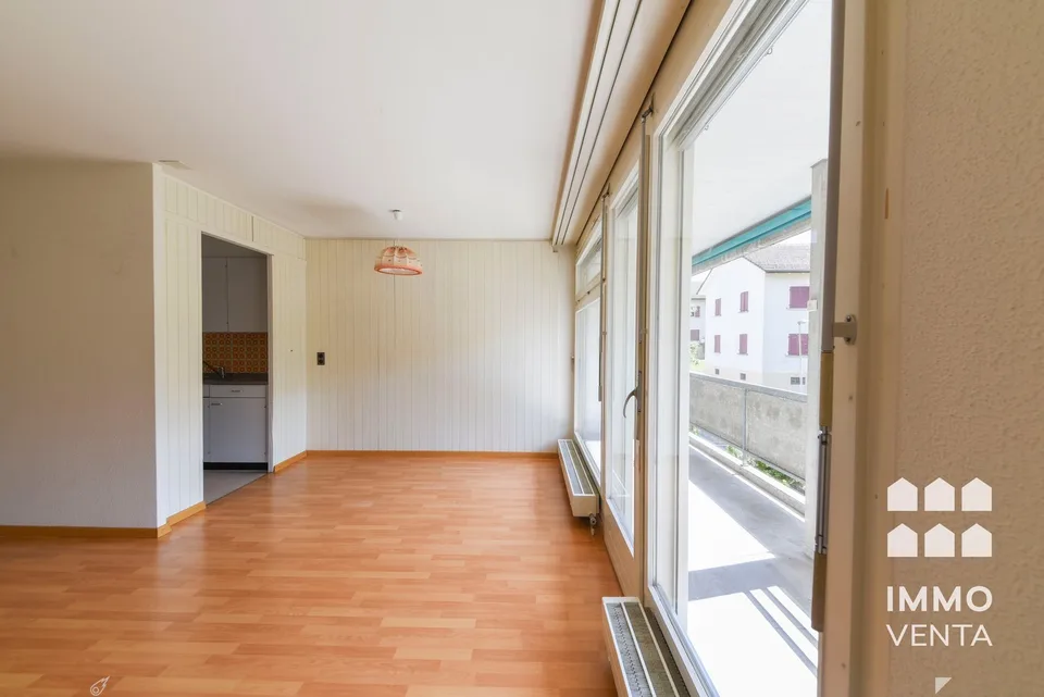 Gemütliche 3-Zimmer-Wohnung in ruhiger Lage in Biel/Bienne