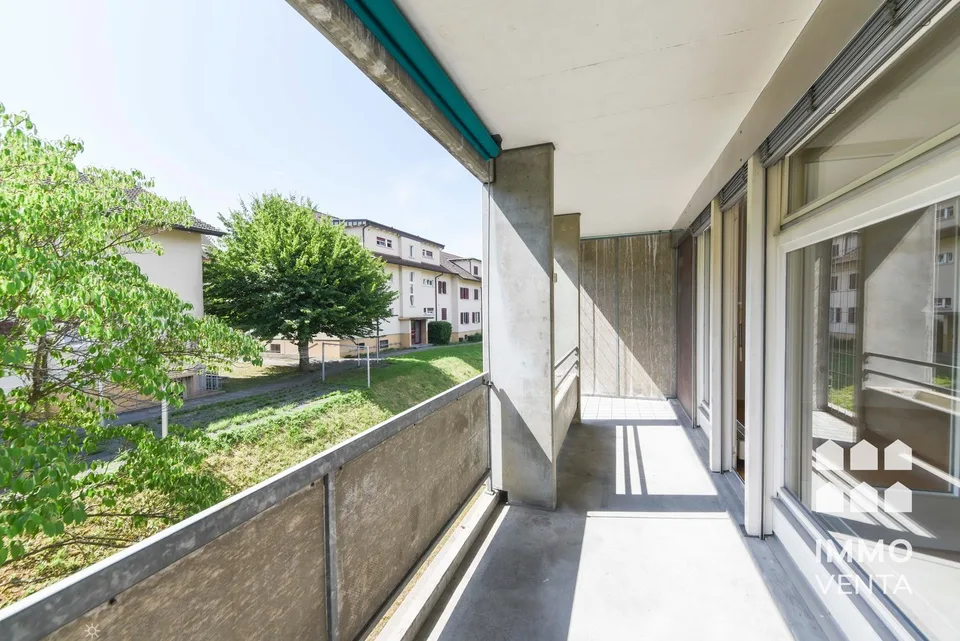 Gemütliche 3-Zimmer-Wohnung in ruhiger Lage in Biel/Bienne