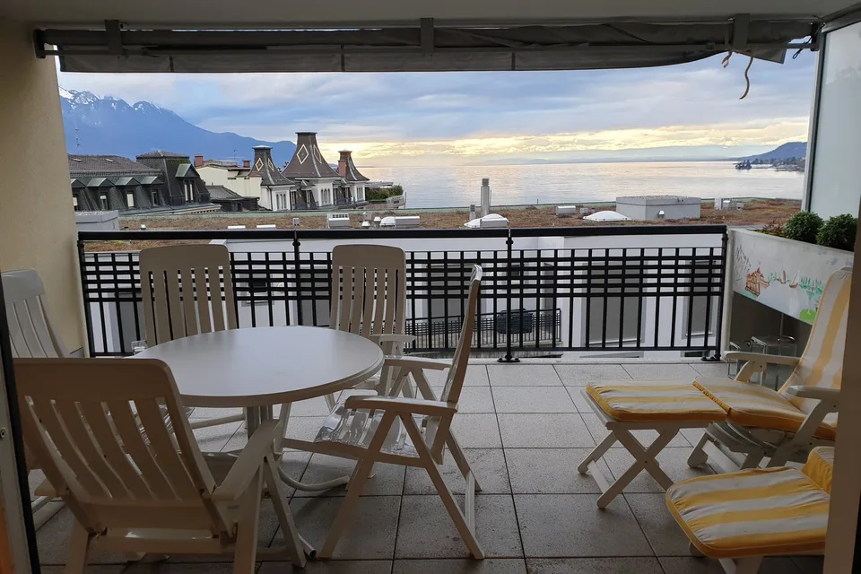 Appartement meublé de 3.5 pièces au centre-ville de Montreux