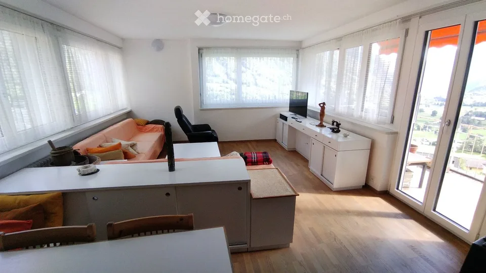 Appartement mit Blick auf Ponto Valentino