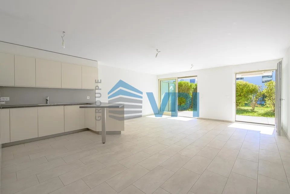 Founex - Superbe appartement meublé de 3.5 pièces avec jardin privatif