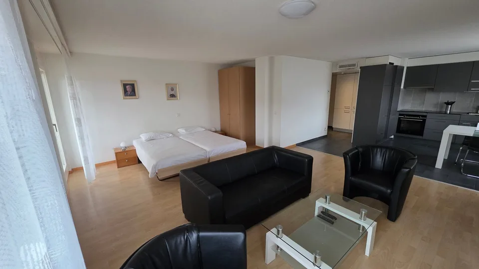 Appartement möbliert mit 1 Zimmer im Herzen von Biel