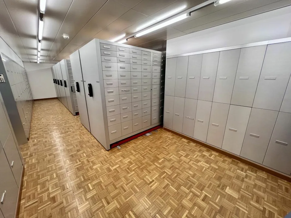 Local vault in the city center