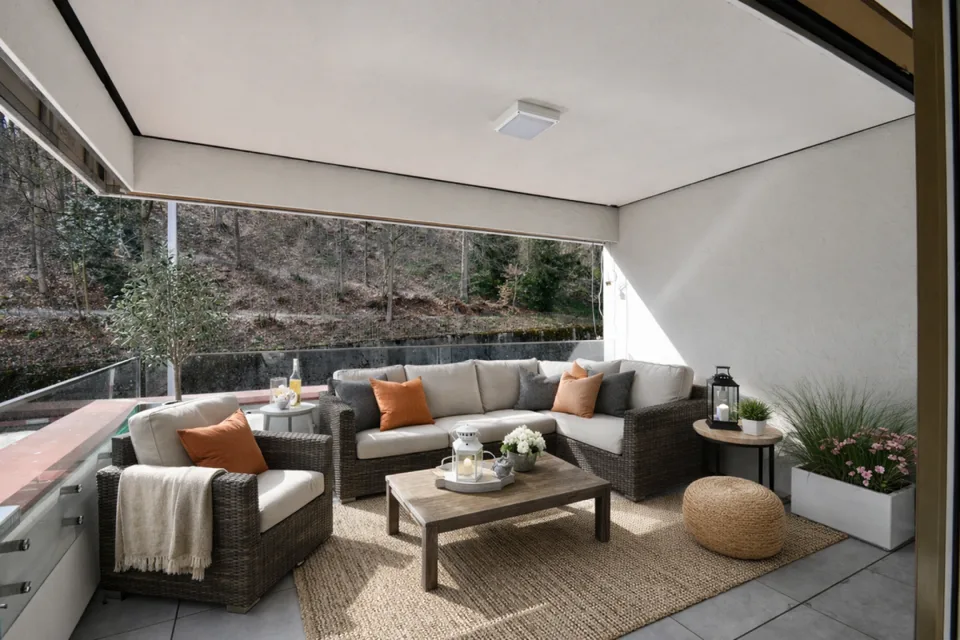 Moderne 2.5-Zimmer-Neubauwohnung mit Balkon