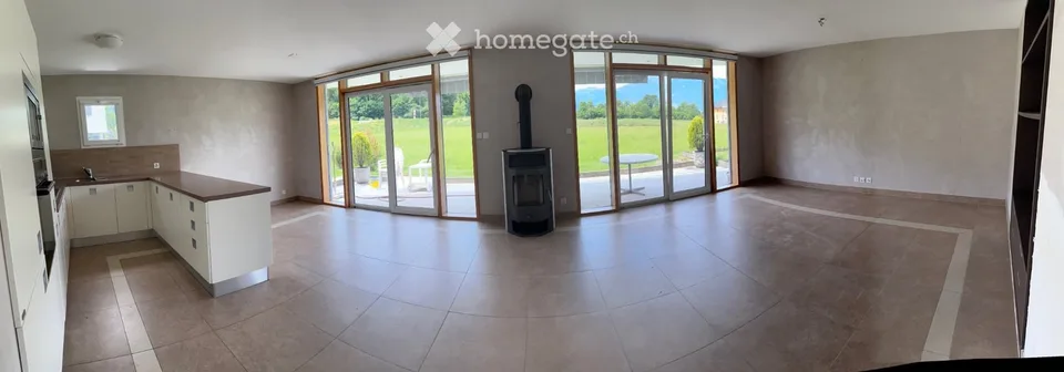Appartement de 5.5 pièces en rez