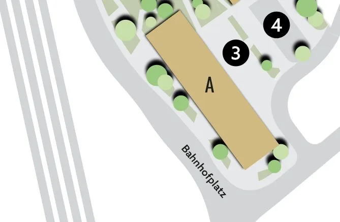 Spazio di stoccaggio direttamente alla stazione di Altdorf