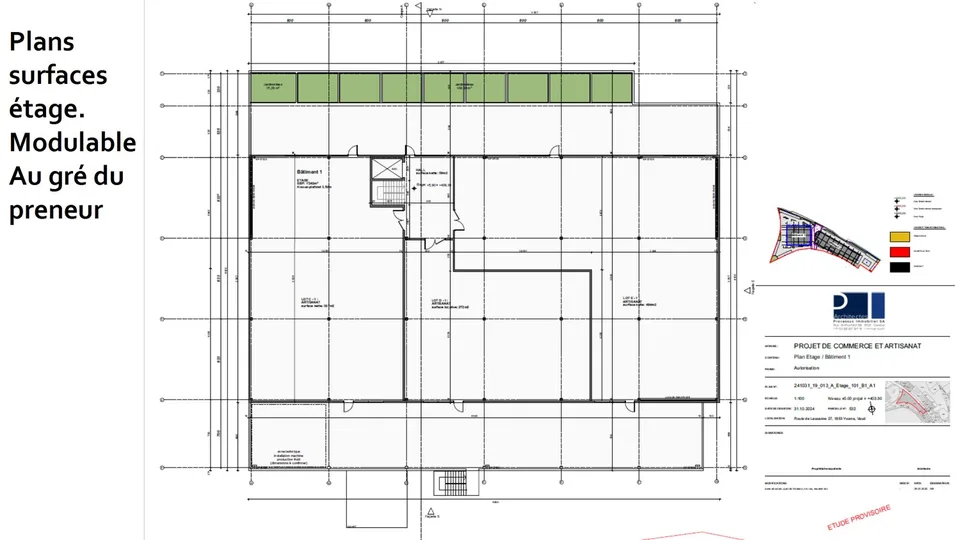 Die Hallen von Yvorne - Gebäude 1 - 1. Stock