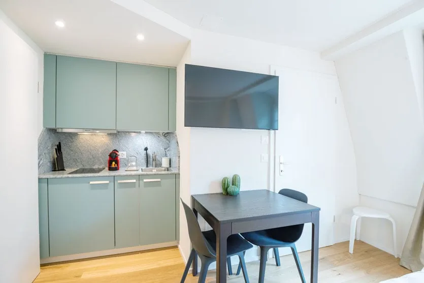 Wunderschönes möbliertes 1-Zimmer Studio in Zürich Riesbach – foto 9 di 14