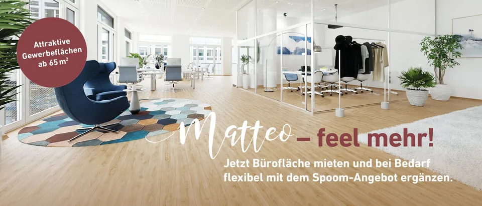 Einzigartige Businessflächen im trendigen Mattenhof-Quartier
