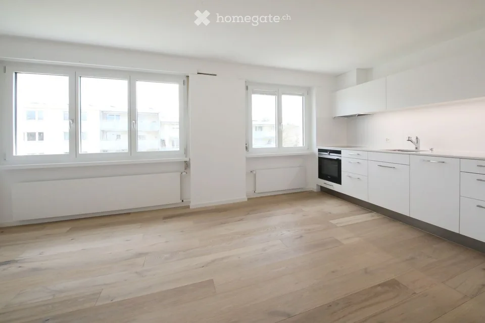 Charming 3.5-Room Apartment with Balcony and Scenic Views in Zurich-Witikon