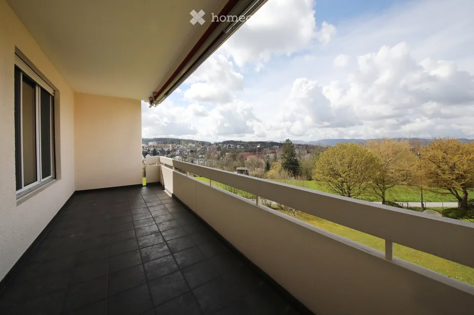 Charming 3.5-Room Apartment with Balcony and Scenic Views in Zurich-Witikon