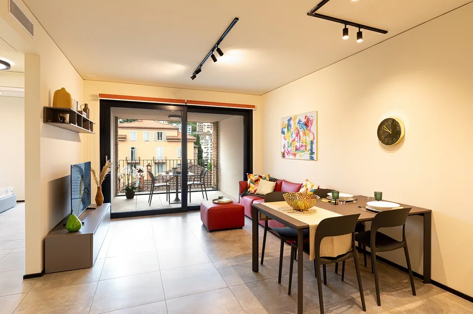 LUGANO CENTRO - AFFITTASI 2.5 LOCALI COMPLETAMENTE ARREDATO (rif. 307)