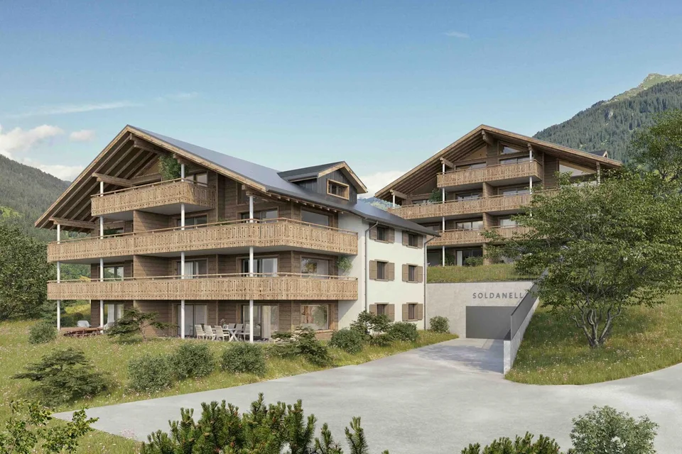 Klosters: High-Quality Ownership Apartment with Dreamy View