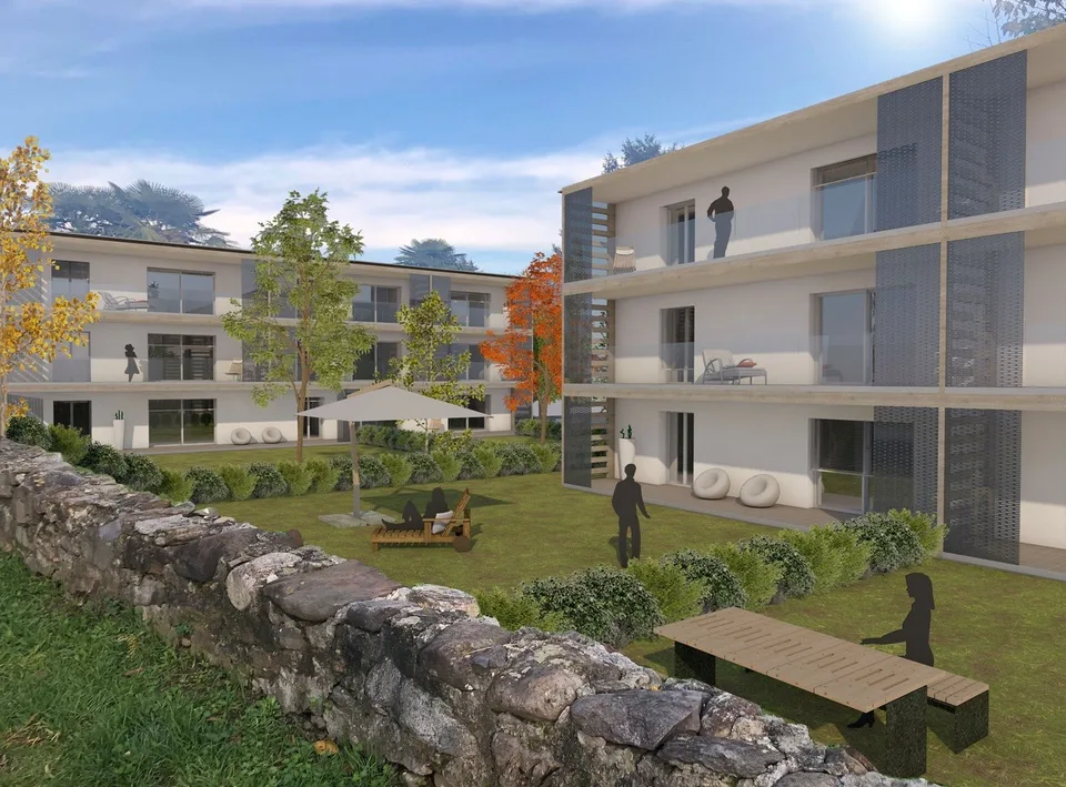 Nouvel appartement 2.5 pièces dans une belle résidence à Caslano