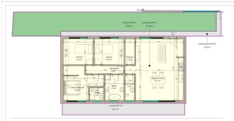 4,5 Zimmer neues Apartment mit Garten, 10 Minuten von Bellinzona – Foto 12 von 15