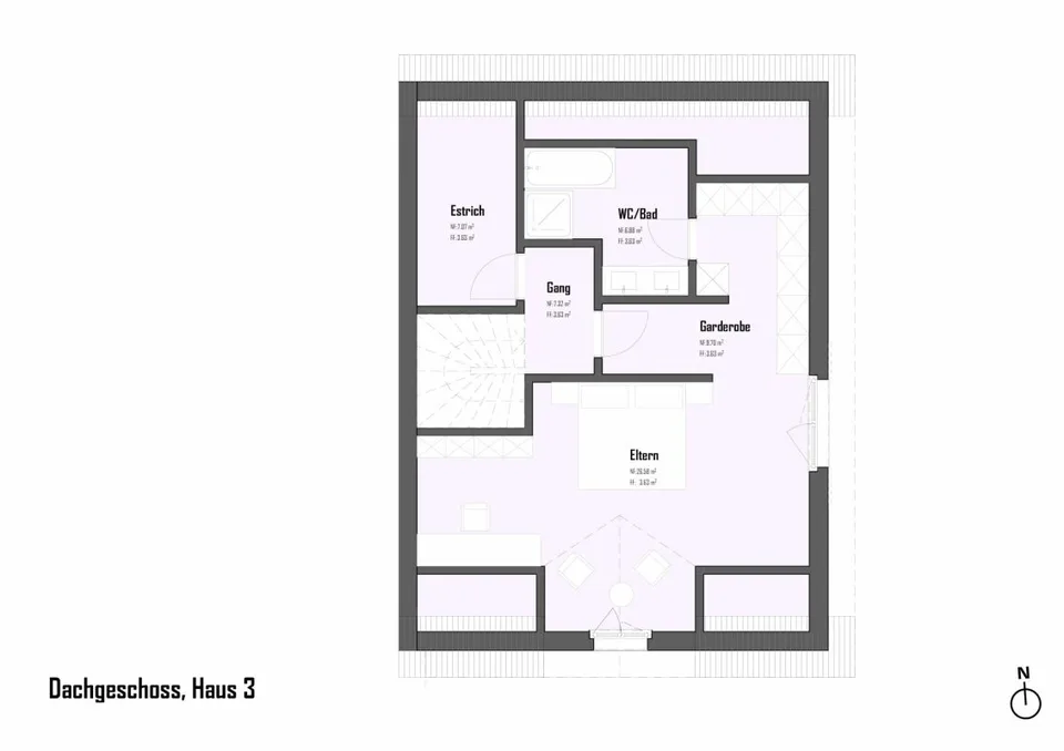 Casa 3 / 7,5 camere Casa a schiera sul ruscello – foto 13 di 14