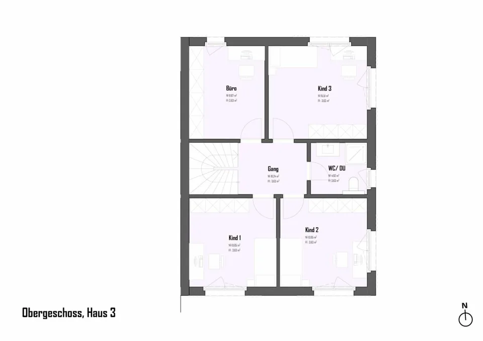 Casa 3 / 7,5 camere Casa a schiera sul ruscello – foto 12 di 14
